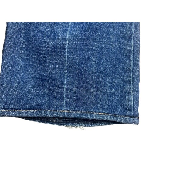 7 for all Mankind Boot Jeans  Women's Size 26  Lowrise 'A' Pocket w Rhinestones - Picture 7 of 15